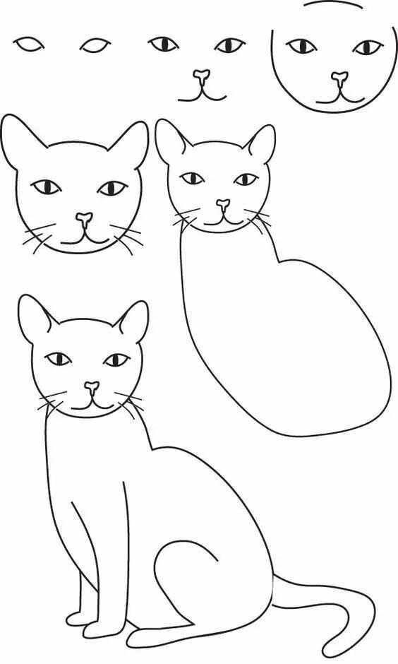 猫咪怎么画简单好看