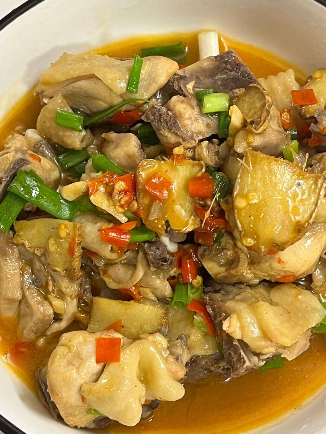 老姜炒鸡的做法湘菜窍门