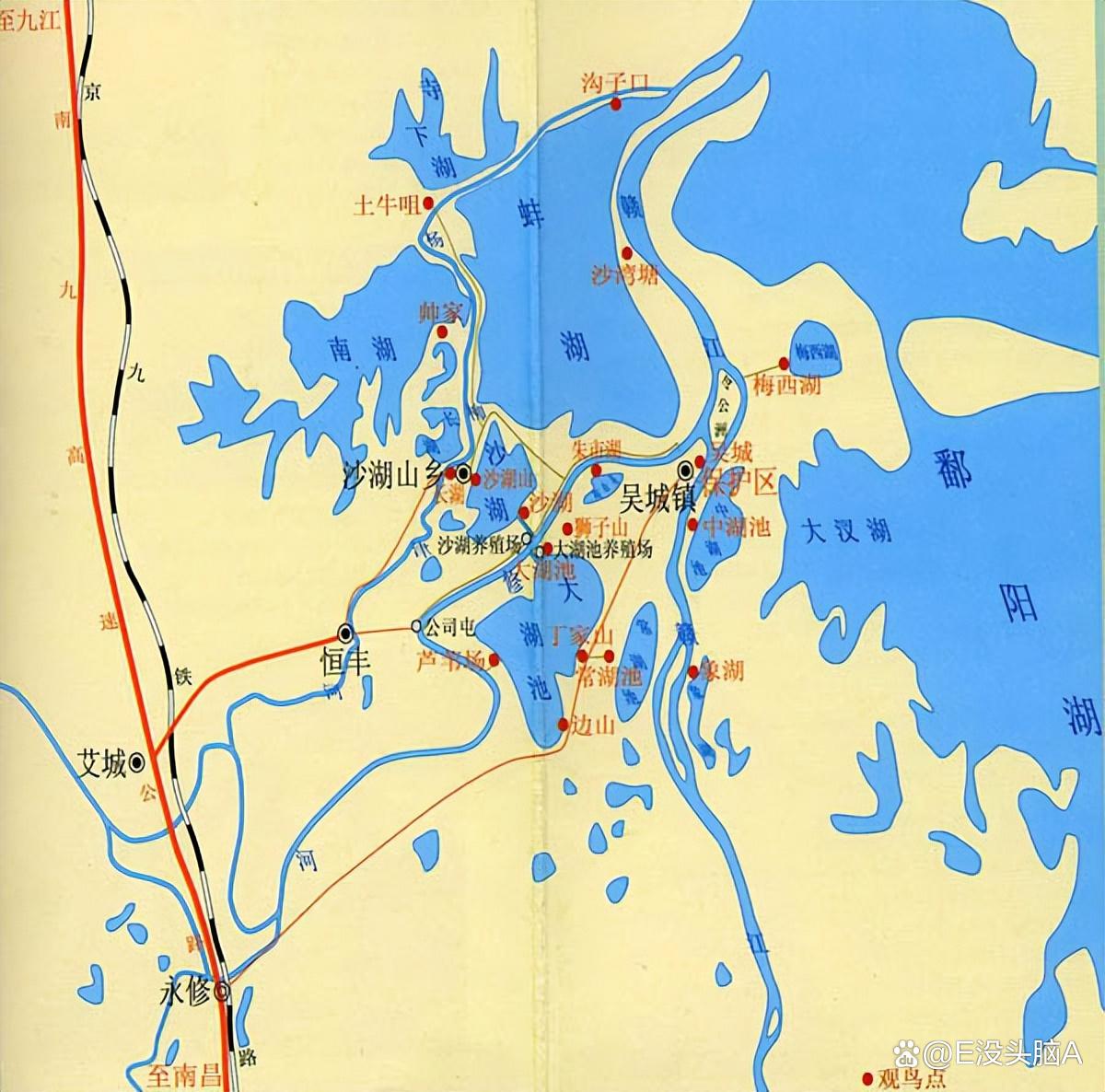 我国五大淡水湖的省份和面积
