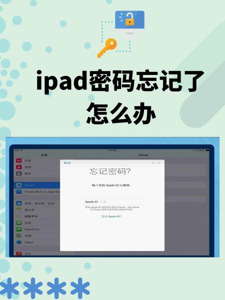 ipad密码忘了怎么办不想刷机