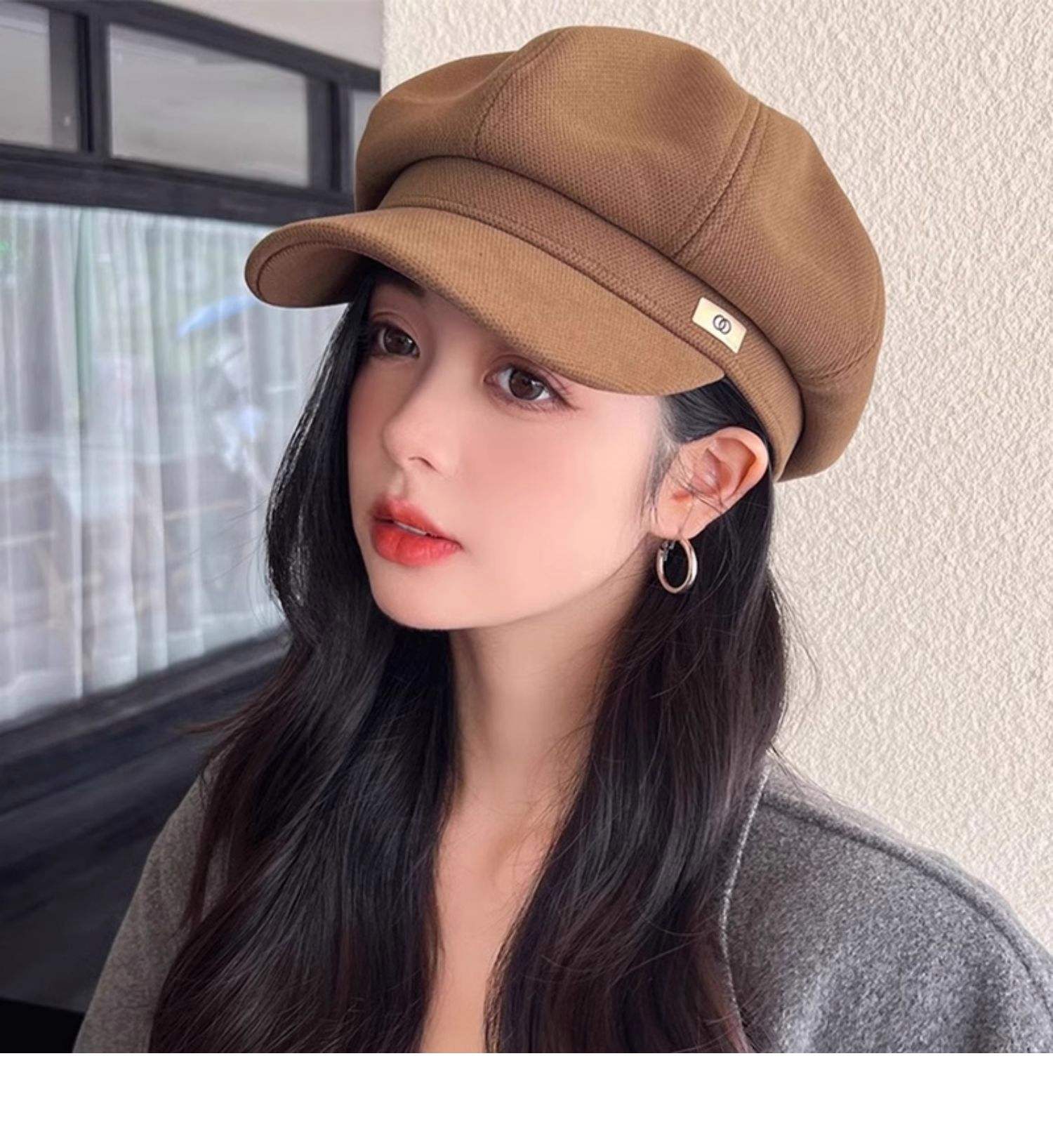 9款大脸圆脸适合帽子