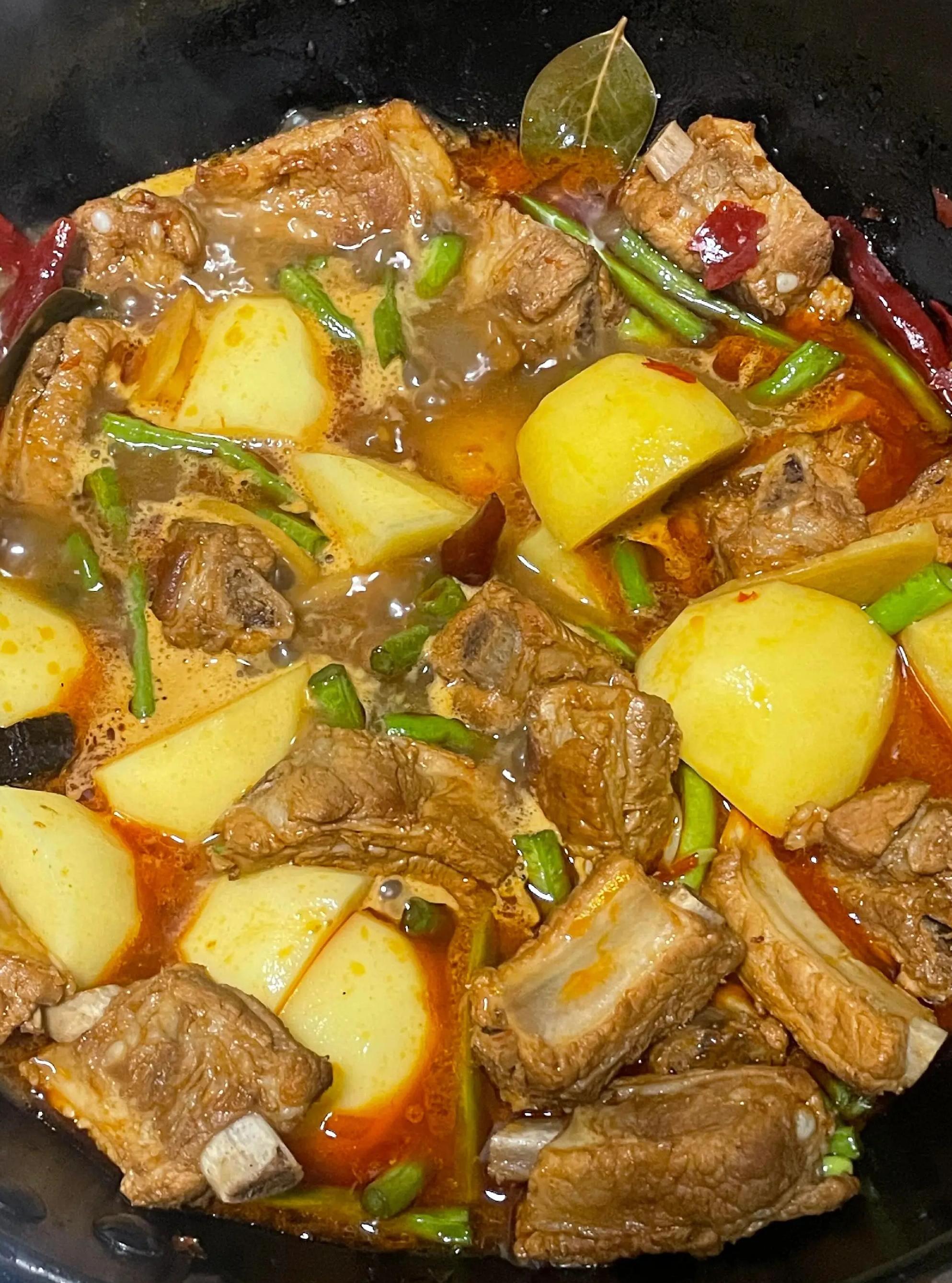 排骨炖土豆豆角怎么做最好吃