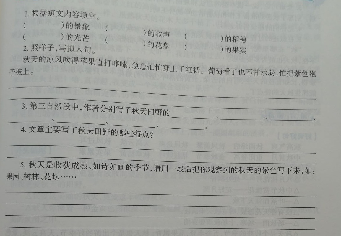 什么的冬天填合适的词