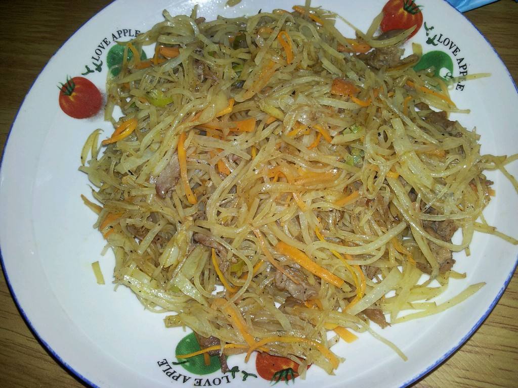 猪肉三丝怎么炒