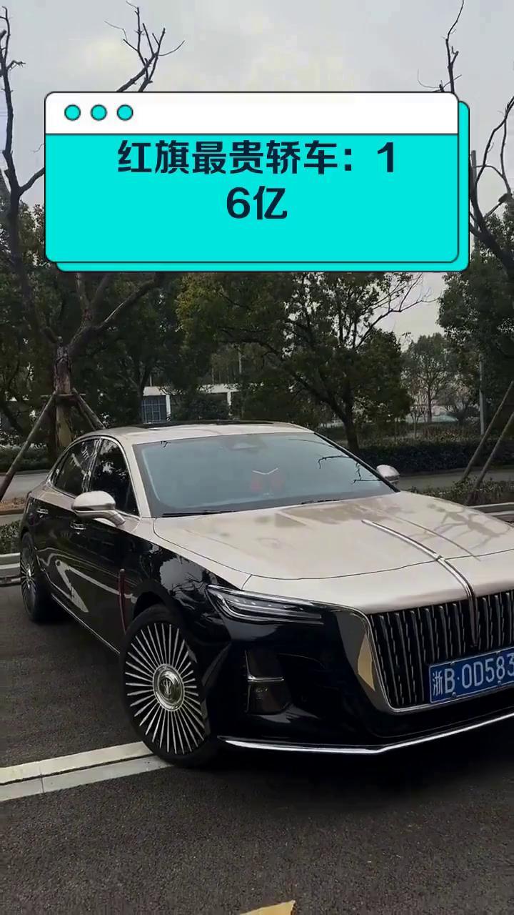 最贵的红旗多少钱一台