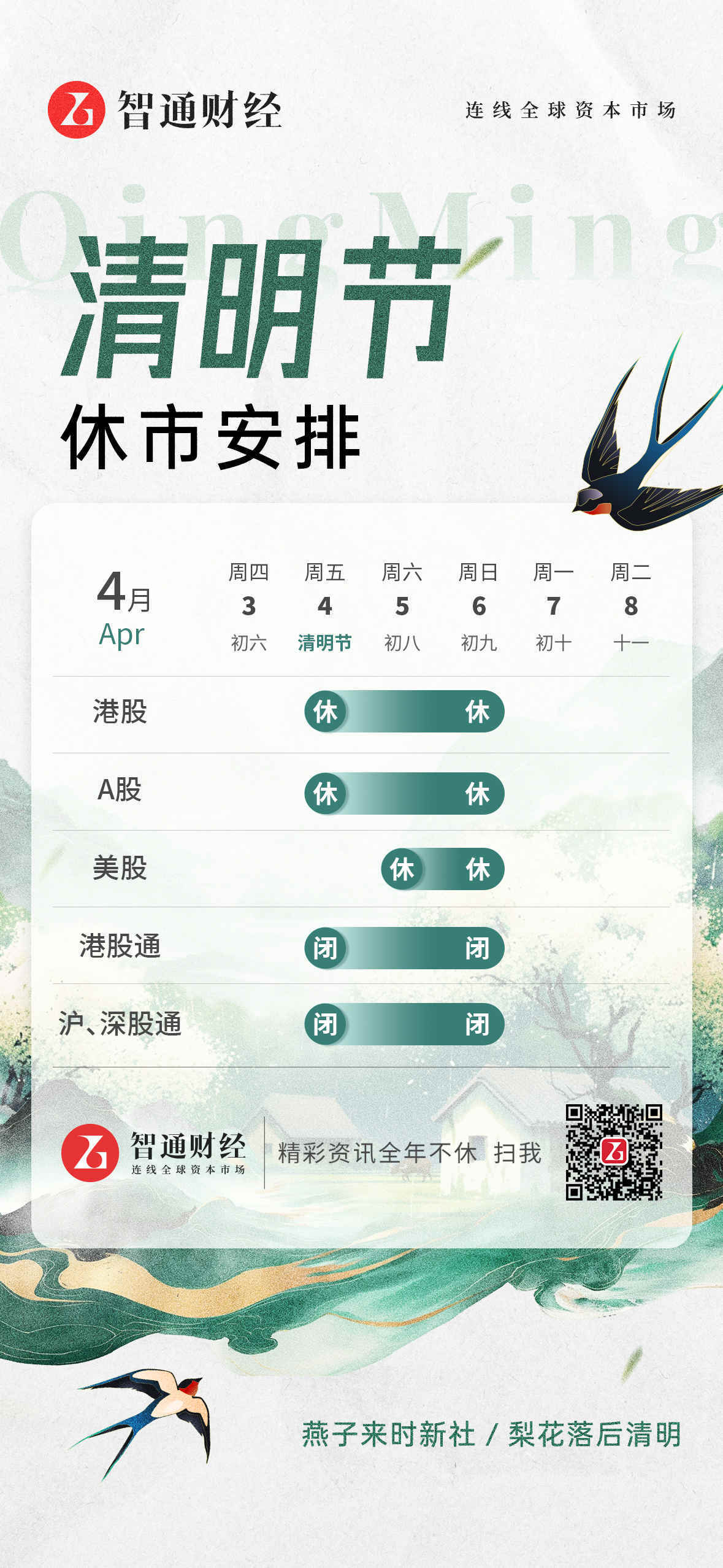 五一期间股市放假安排