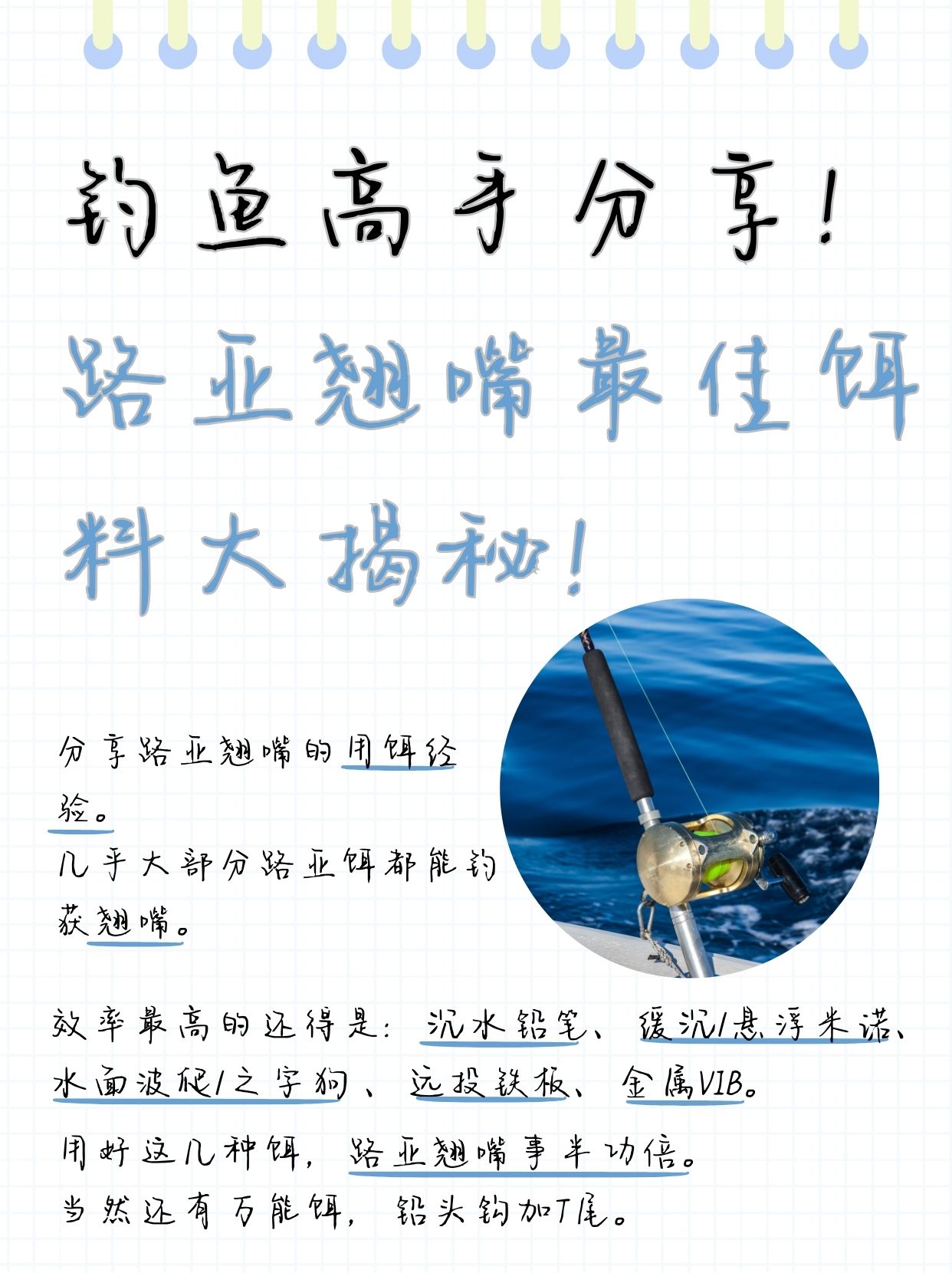 路亚翘嘴技巧和口诀