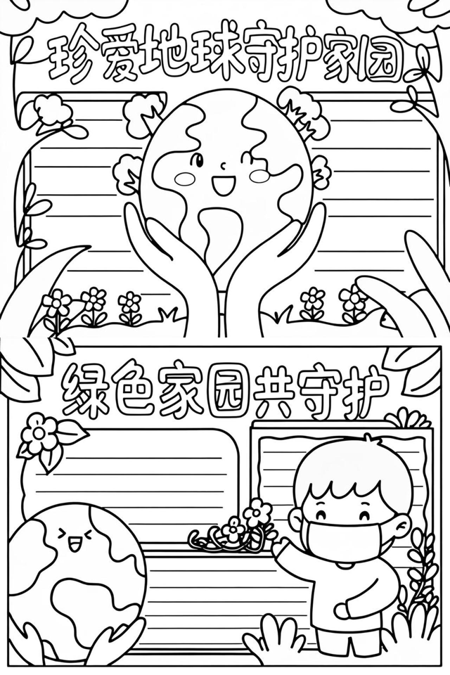 关于地球的手抄报六年级