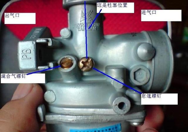 摩托车化油器调怠速怎么调