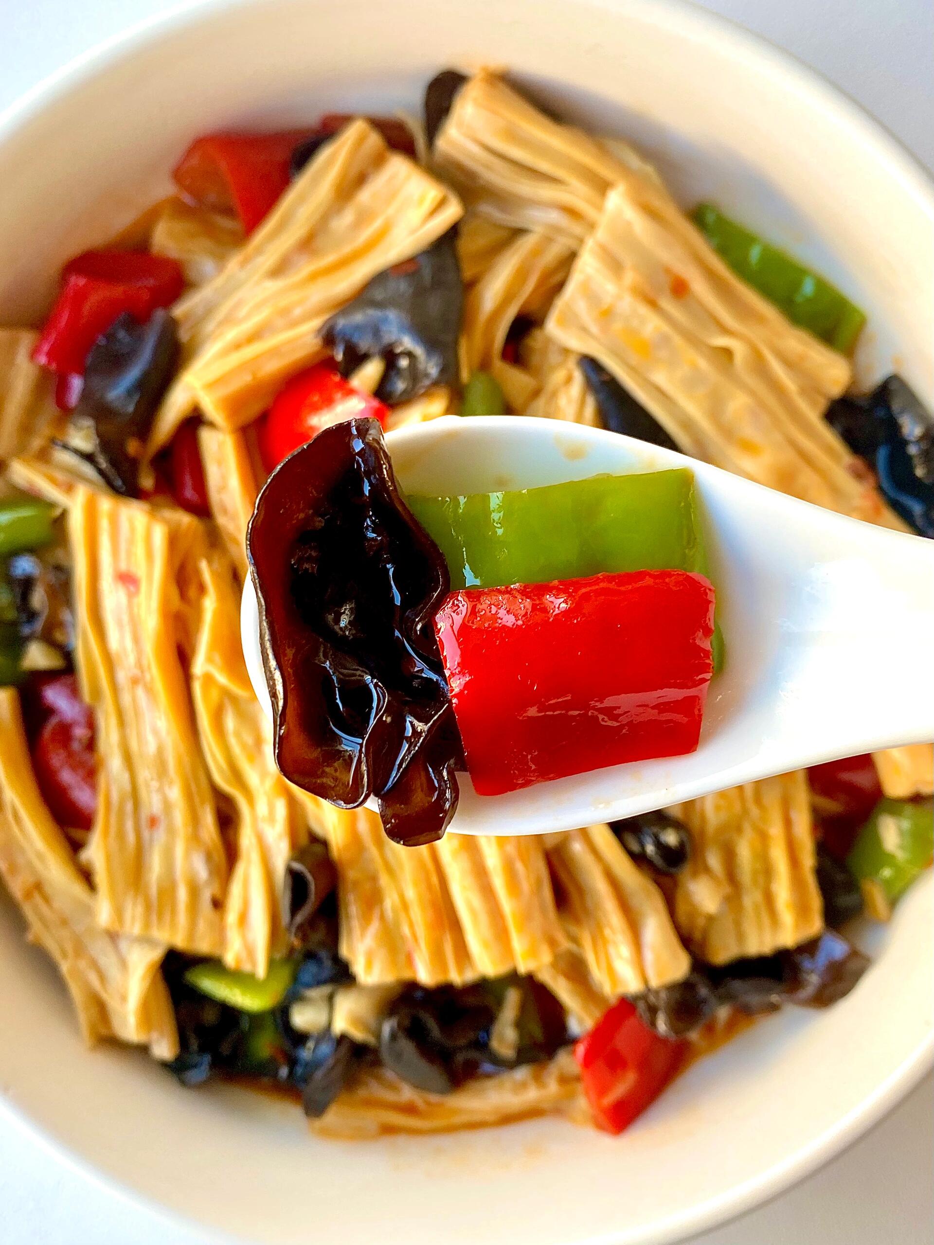 腐竹的制作过程图片大全