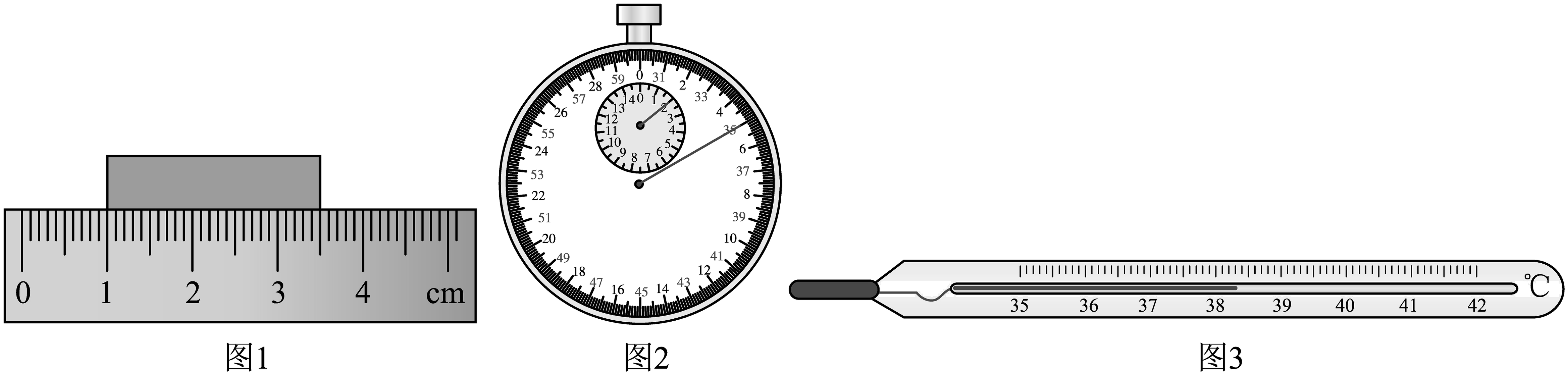 初中物理停表的读数方法