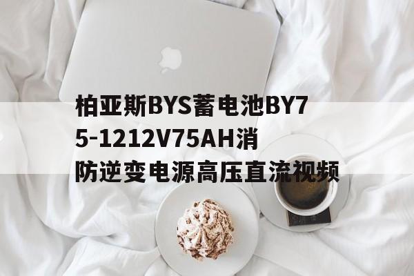 柏亚斯BYS蓄电池BY75-1212V75AH消防逆变电源高压直流视频