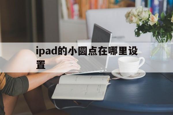 ipad的小圆点怎么设置出来