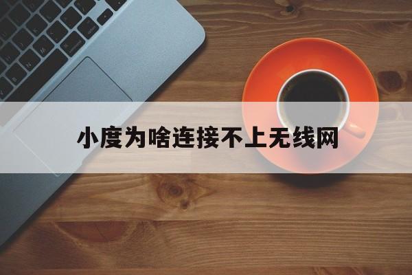 小度为什么连不上wifi